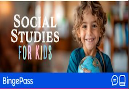 Social Studies for Kids hoopla bingepass logo