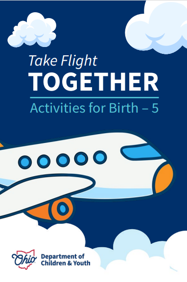Take Flight Together cover showing a plane flying through clouds