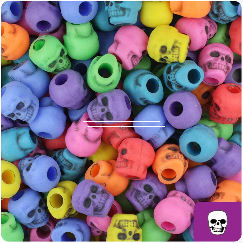 Skull beads