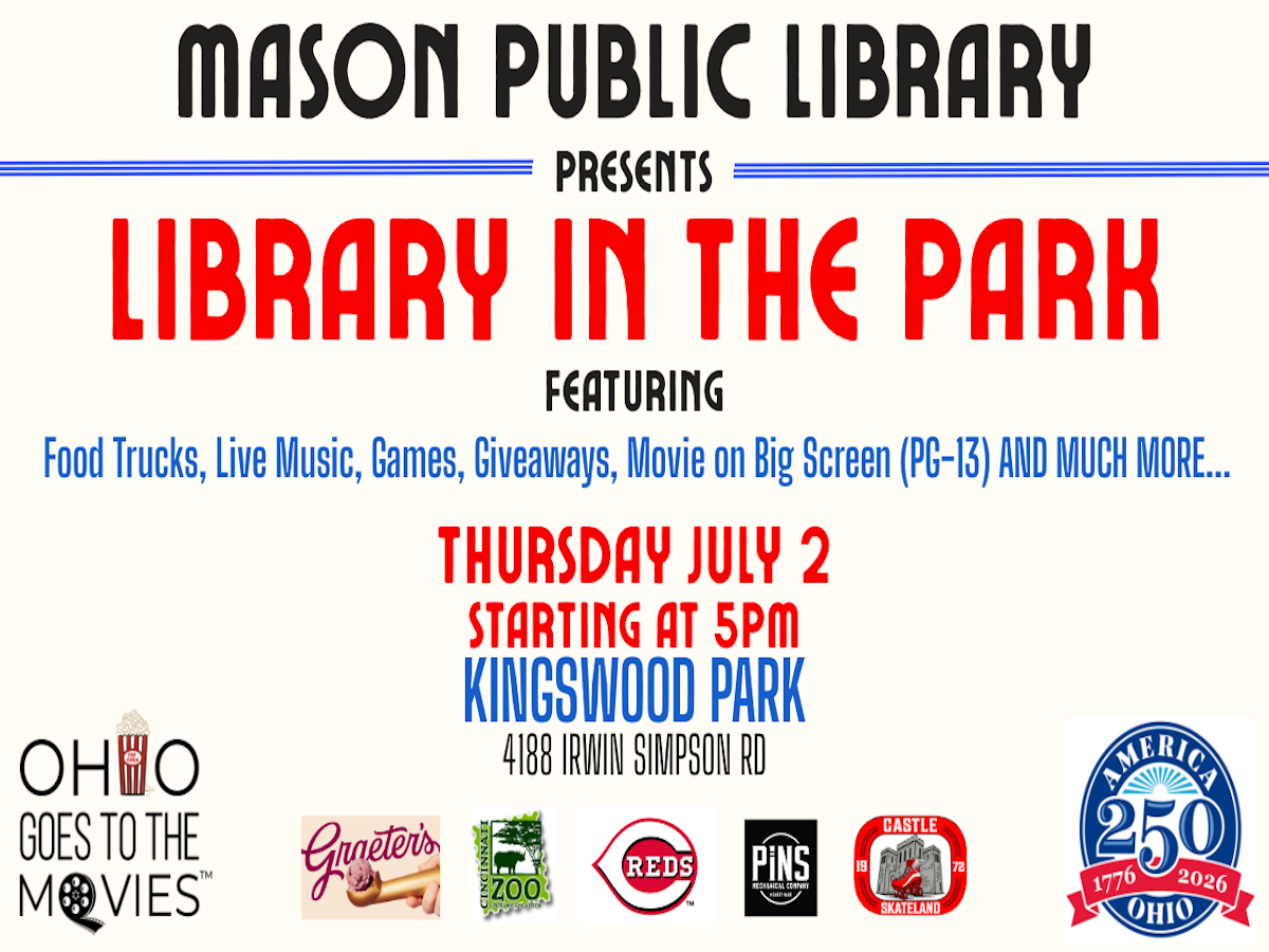 Library in the Park Event July 2, 2026