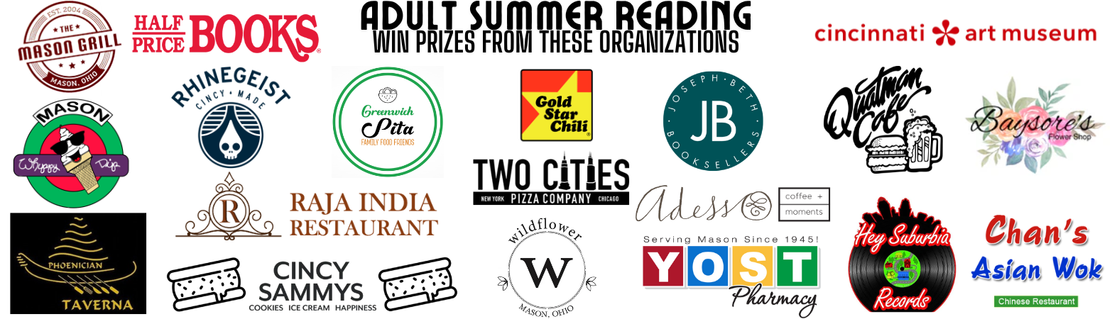 Adult Summer Reading Sponsors