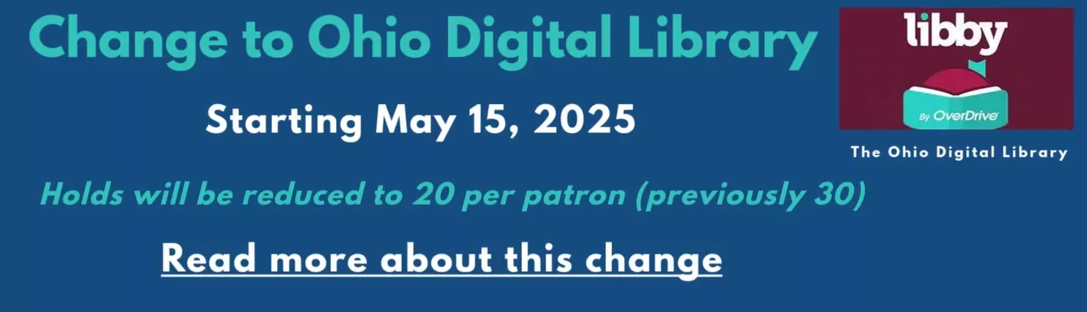 Ohio Digital Library Change Announcement