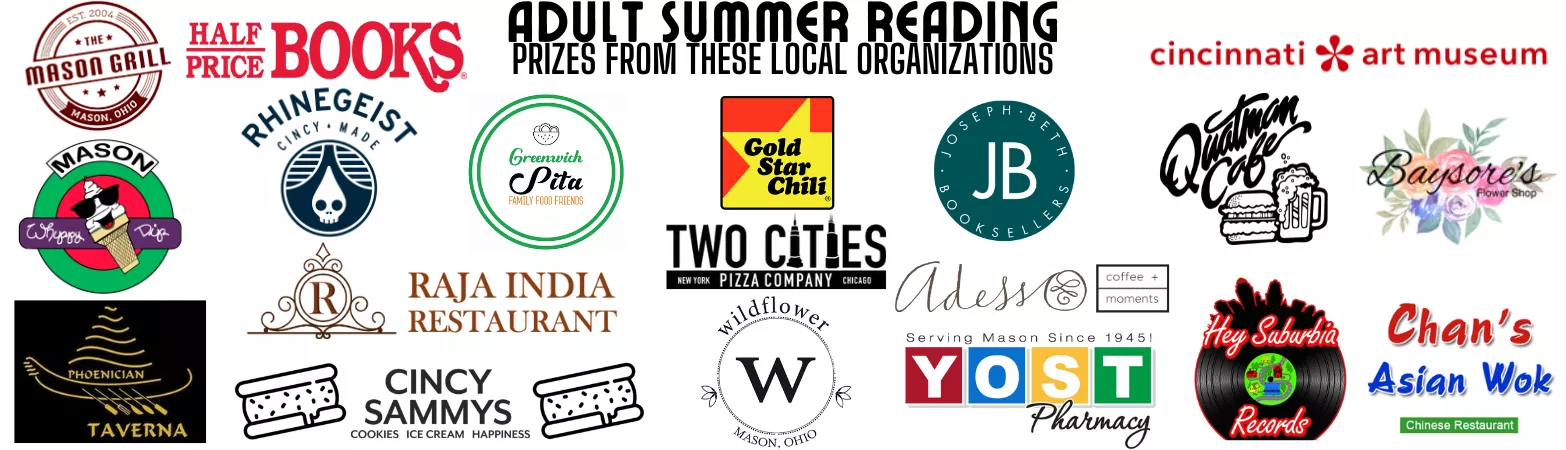Adult Summer Reading Sponsor slide