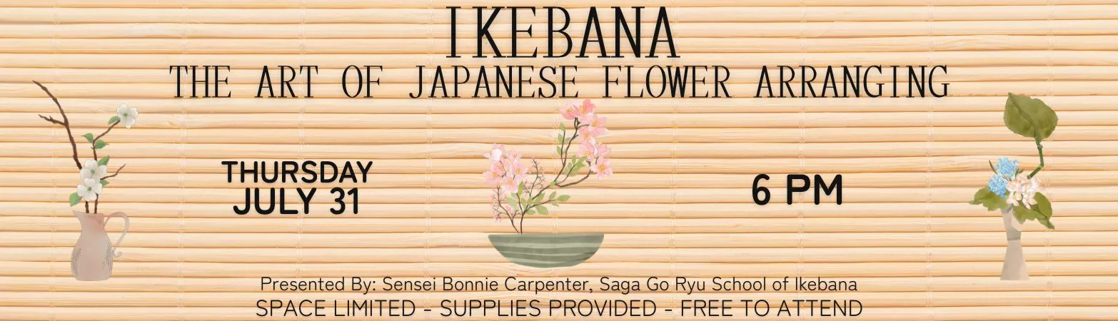 Ikebana Japanese Flower Arranging Program
